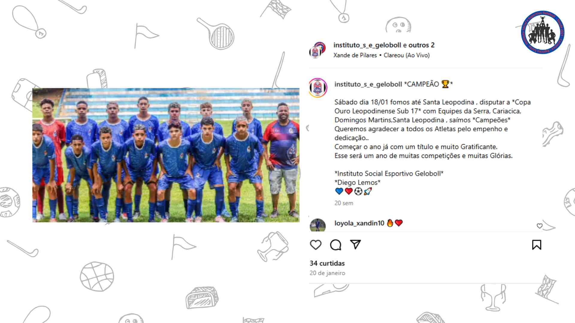 Time Campeão Geloboll